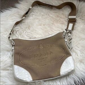 Authentic Prada Milano Canvas Bag